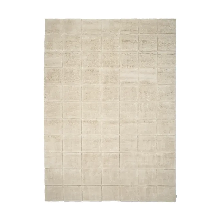 Grid rug - Ivory, 250x350 cm - Classic Collection