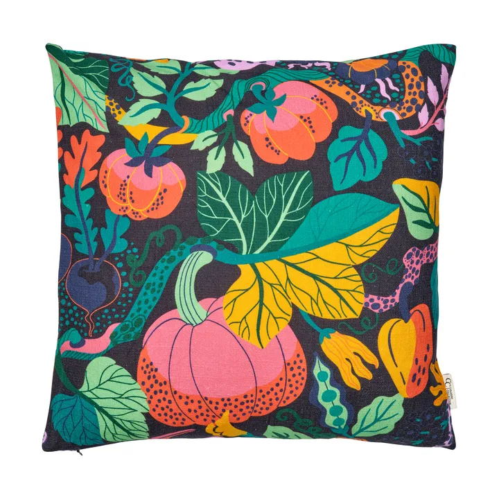 Heritage Garden cushion cover 50x50 cm - Black - Classic Collection
