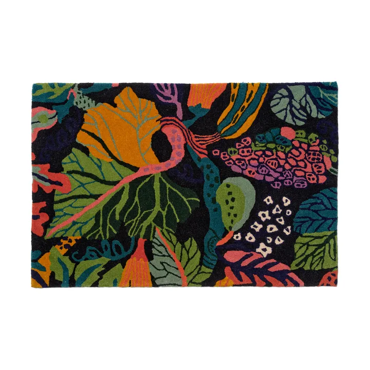 Heritage Garden doormat 60x90 cm - Black-multi - Classic Collection