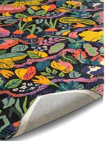 Heritage Garden rug - Charcoal-multi, 170x230 cm - Classic Collection