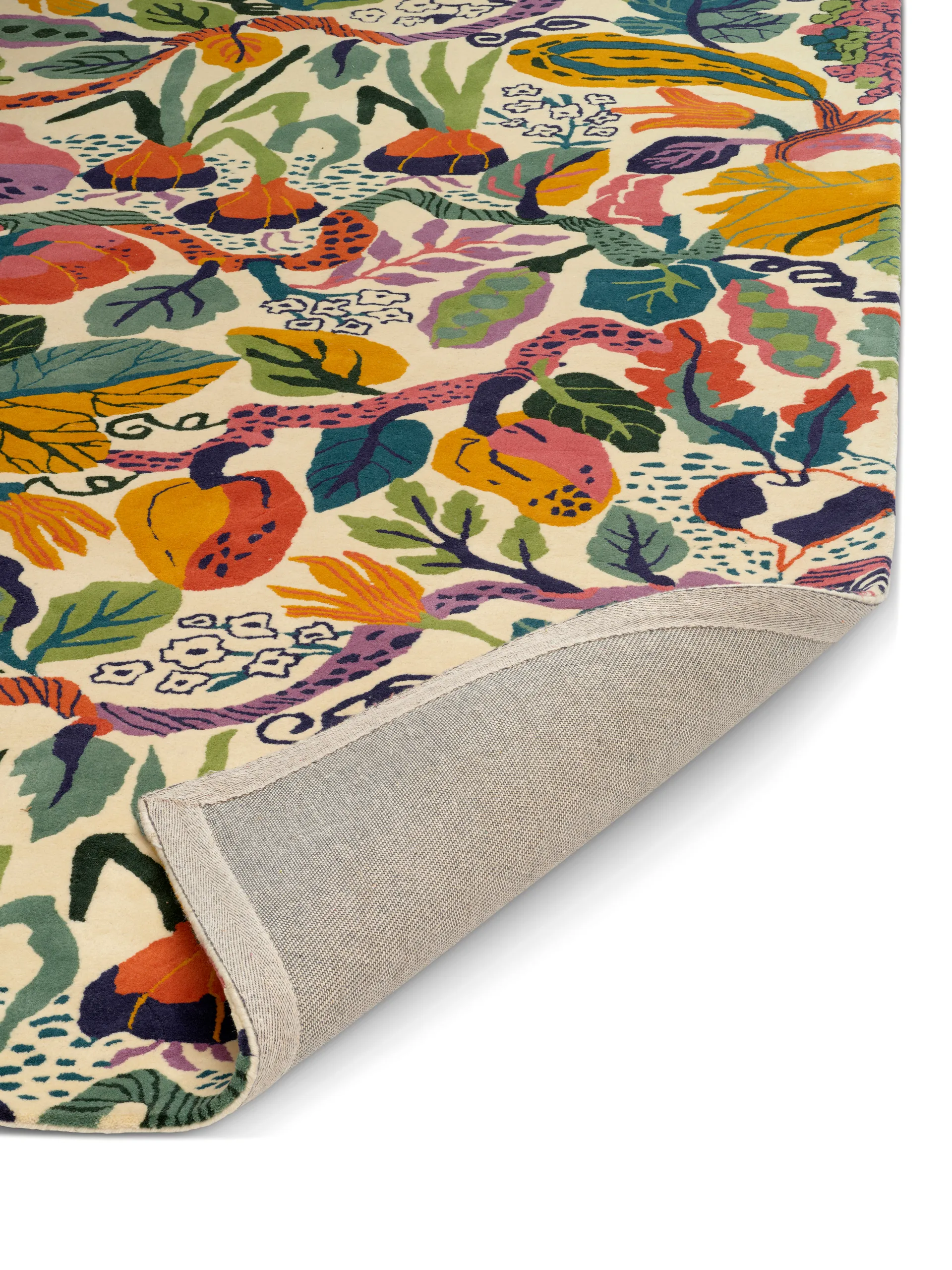 Heritage Garden rug, Cream-multi, 170x230 cm Classic Collection