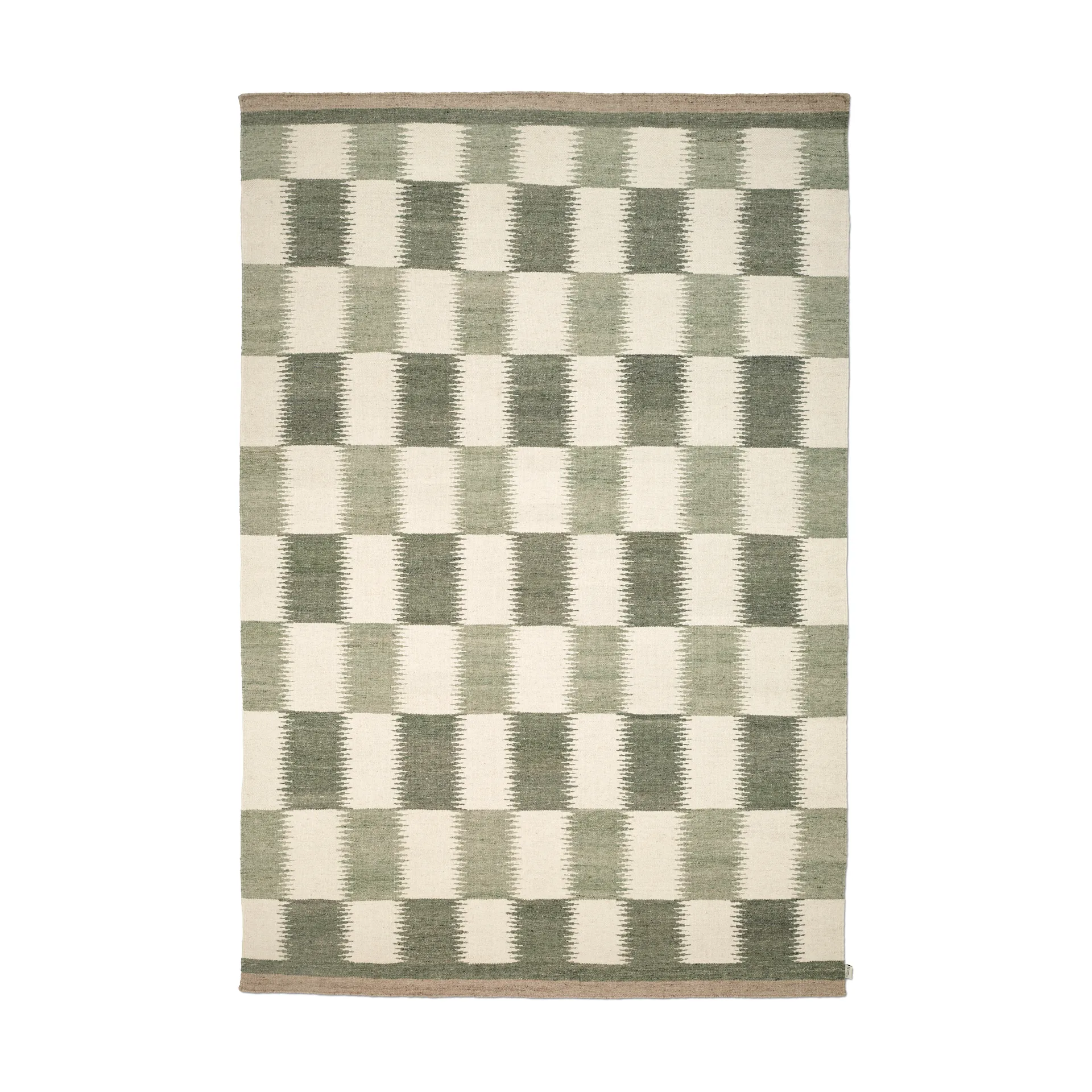 Horsehair rug, Green, 170x230 cm Classic Collection