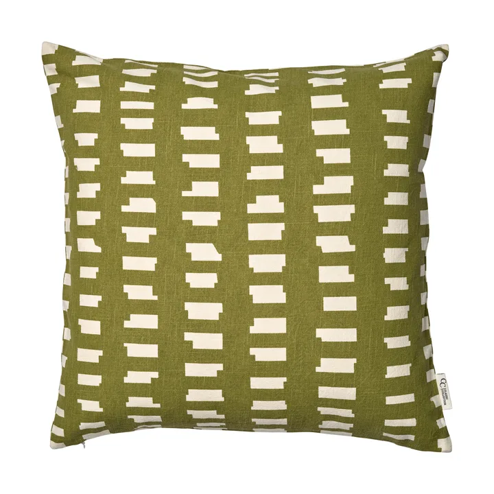Ikat Block cushion cover 50x50 cm - Green - Classic Collection