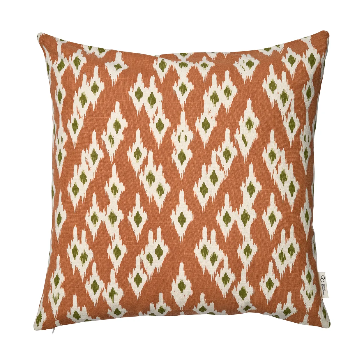 Classic Collection Ikat Diamond cushion cover 50x50 cm Brown