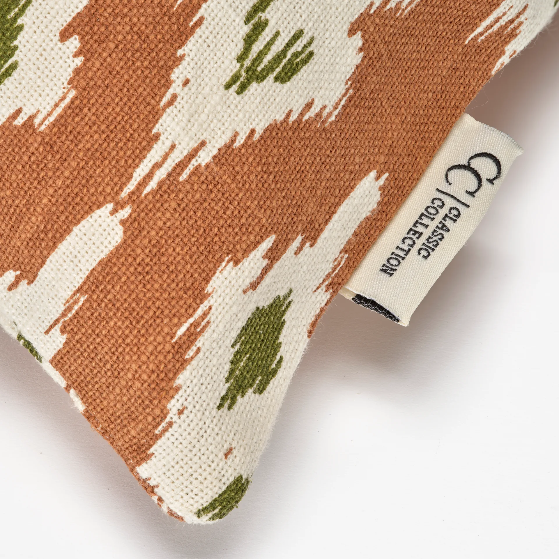 Ikat Diamond cushion cover 50x50 cm, Brown Classic Collection