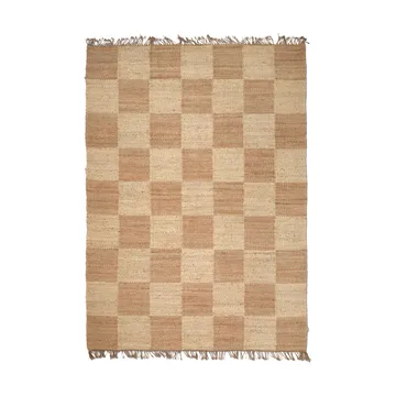 Jute Squares rug - Natural, 250x350 cm - Classic Collection
