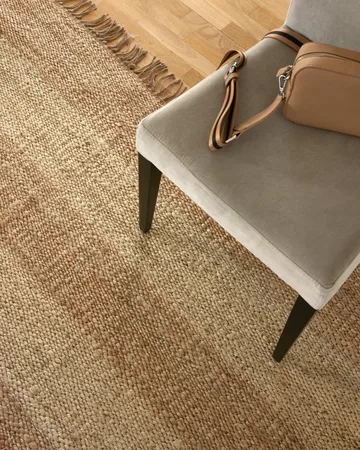 Jute Stripes rug - Natural jute, 200x300 cm - Classic Collection