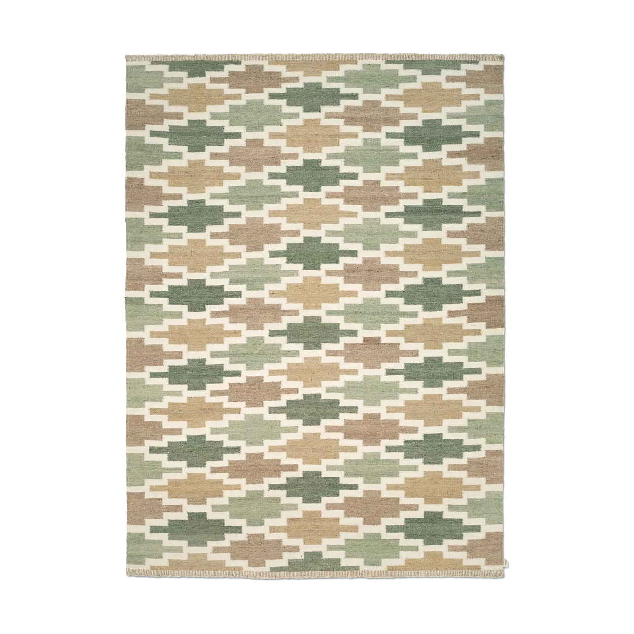 Classic Collection Korsnäs rug Green beige, 250x350 cm