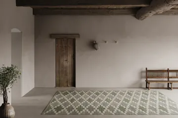 Korsnäs rug - Teal, 200x300 cm - Classic Collection