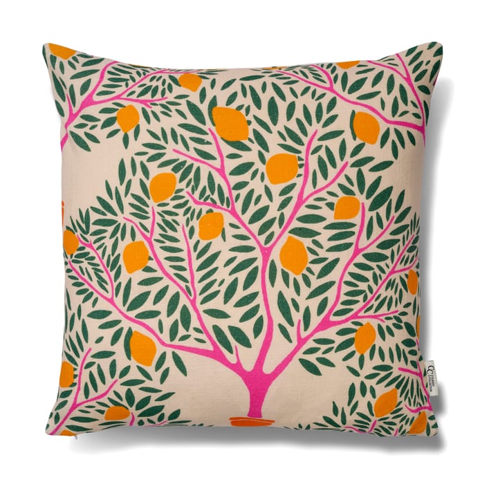 Lemon garden cushion cover 50x50 cm - Green - Classic Collection