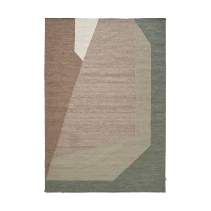 Levels wool rug 200x300 cm - Green - Classic Collection