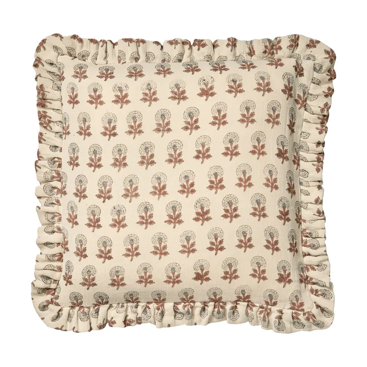 Marigold cushion cover 50x50 cm - Mocha - Classic Collection
