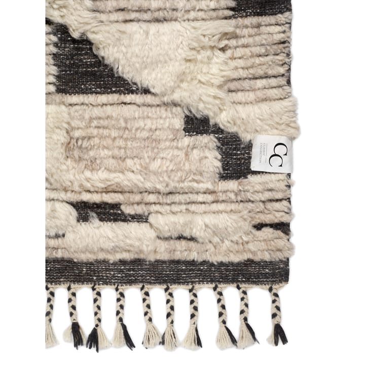 Marrakesh wool carpet 170x230 cm - Ivory-charcoal - Classic Collection