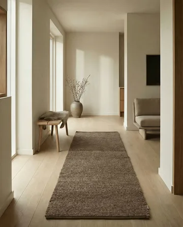 Merino Hallway runner - Brown, 80x150 cm - Classic Collection