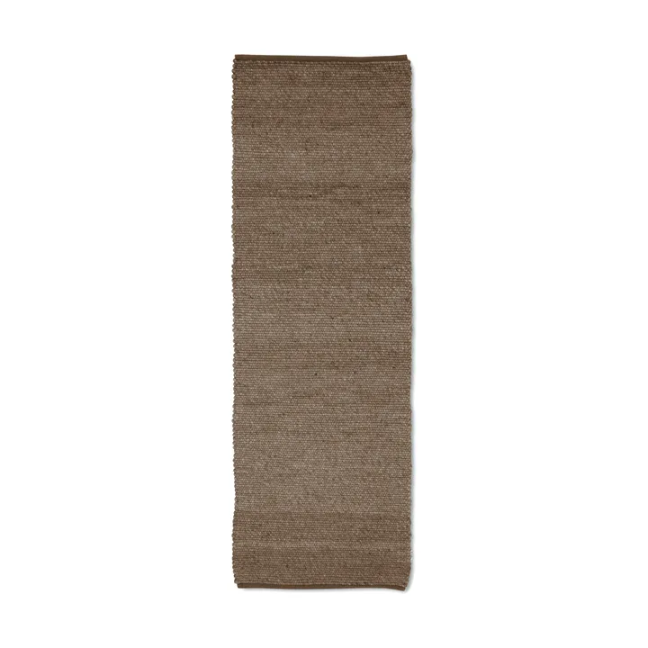 Merino Hallway runner - Brown, 80x250 cm - Classic Collection