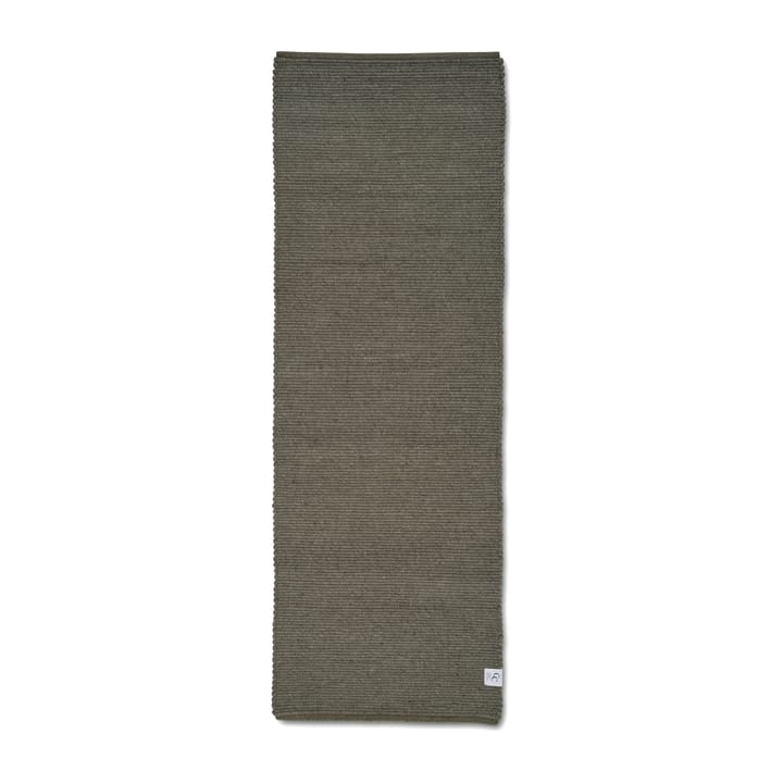 Merino Hallway runner - Dark green, 80x250 cm - Classic Collection