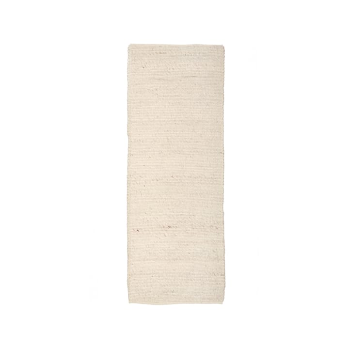 Merino Hallway runner - White, 80x150 cm - Classic Collection