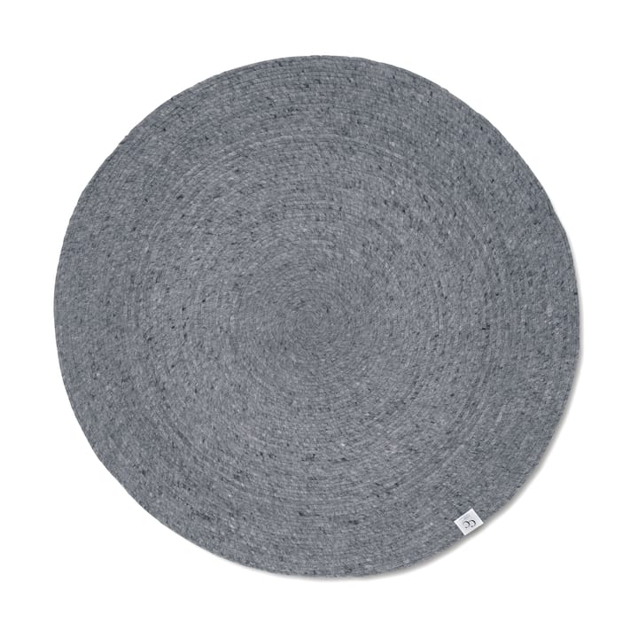 Merino Rug round - Blue - Classic Collection