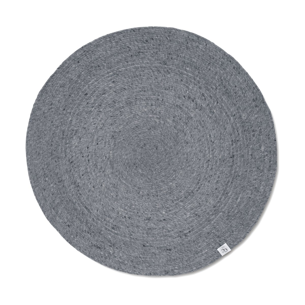 Classic Collection Merino Rug round Blue | Scandinavian Design | Wool rugs | Blue