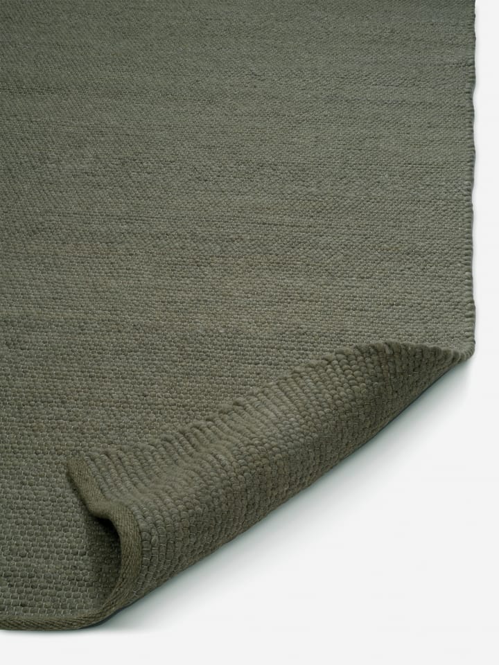 Merino wool carpet 140x200 cm - Dark green - Classic Collection
