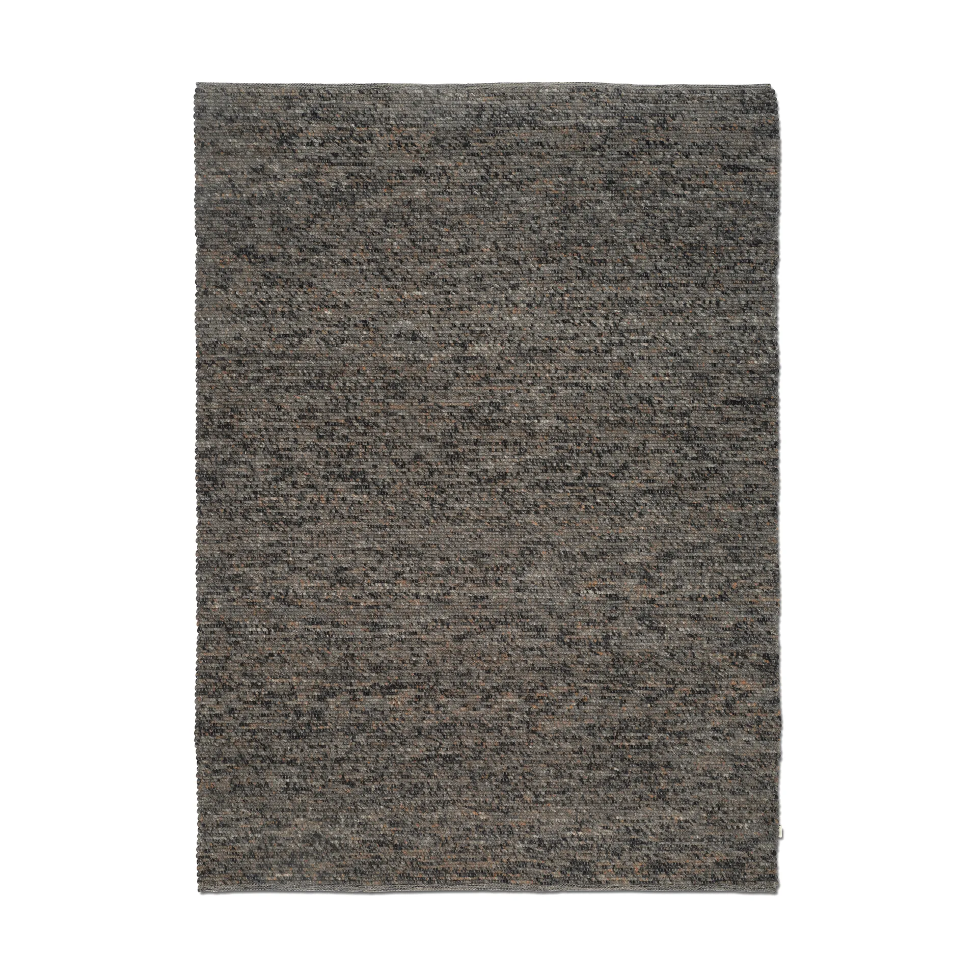 Merino wool carpet 200x300 cm, Grey melange Classic Collection