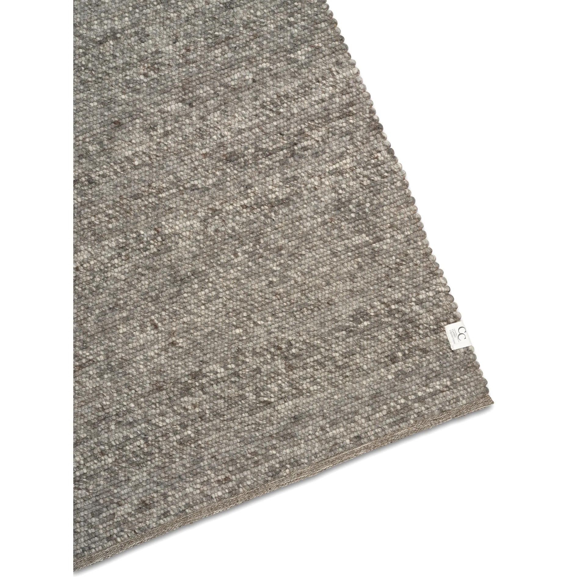 Merino wool carpet 200x300 cm, Grey Classic Collection