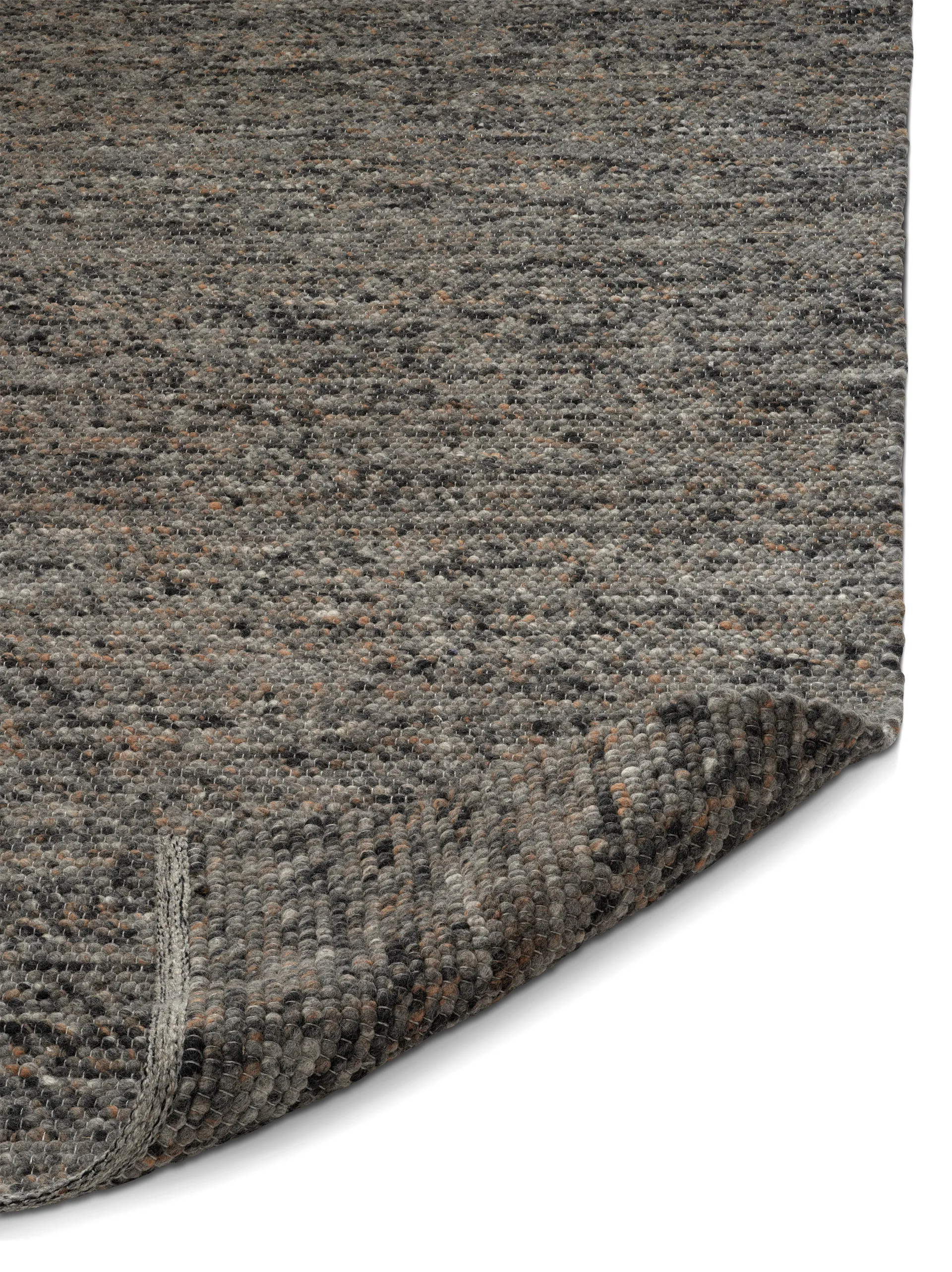 Merino wool carpet 300x400 cm, Grey melange Classic Collection