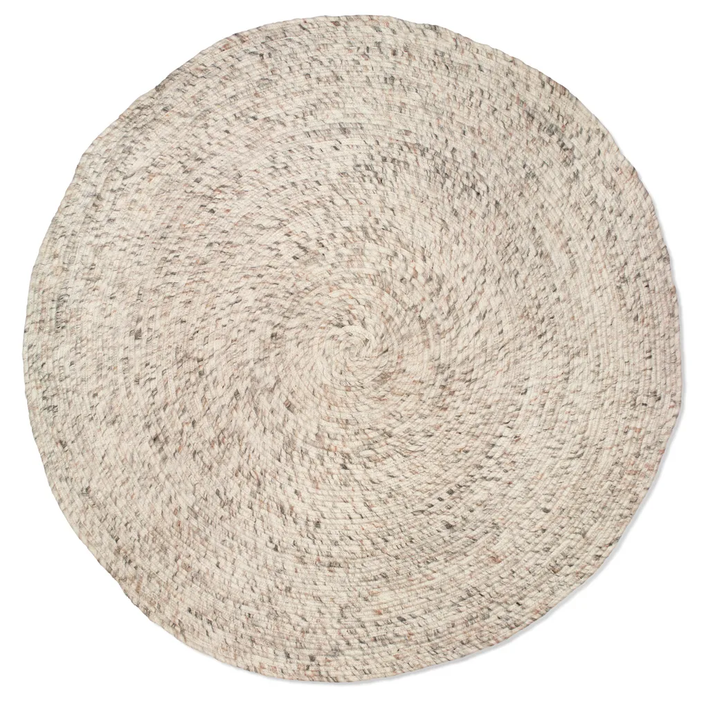 Merino wool carpet round Ø160 cm from Classic Collection