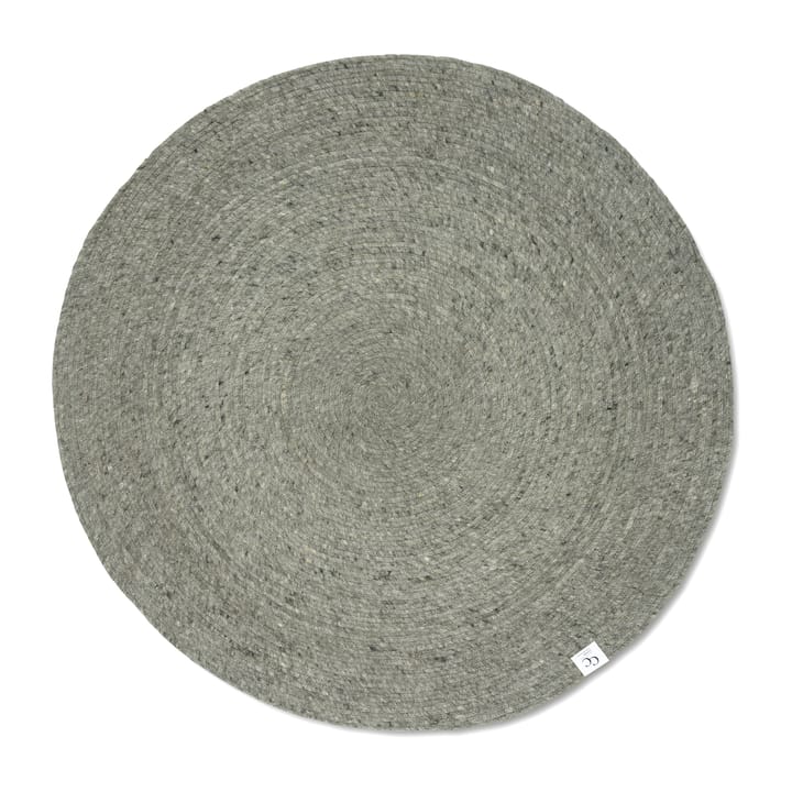 Merino wool carpet round Ø160 cm - Green - Classic Collection
