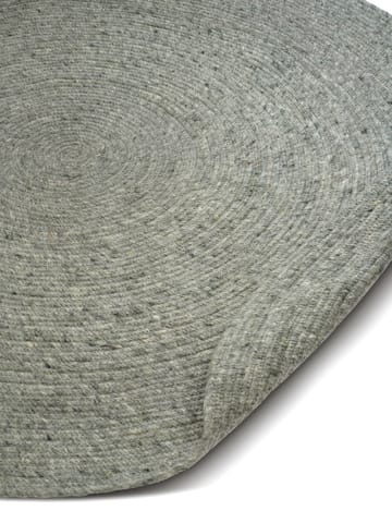 Merino wool carpet round Ø160 cm - Green - Classic Collection