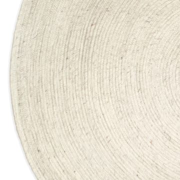 Merino wool carpet round Ø160 cm - white - Classic Collection