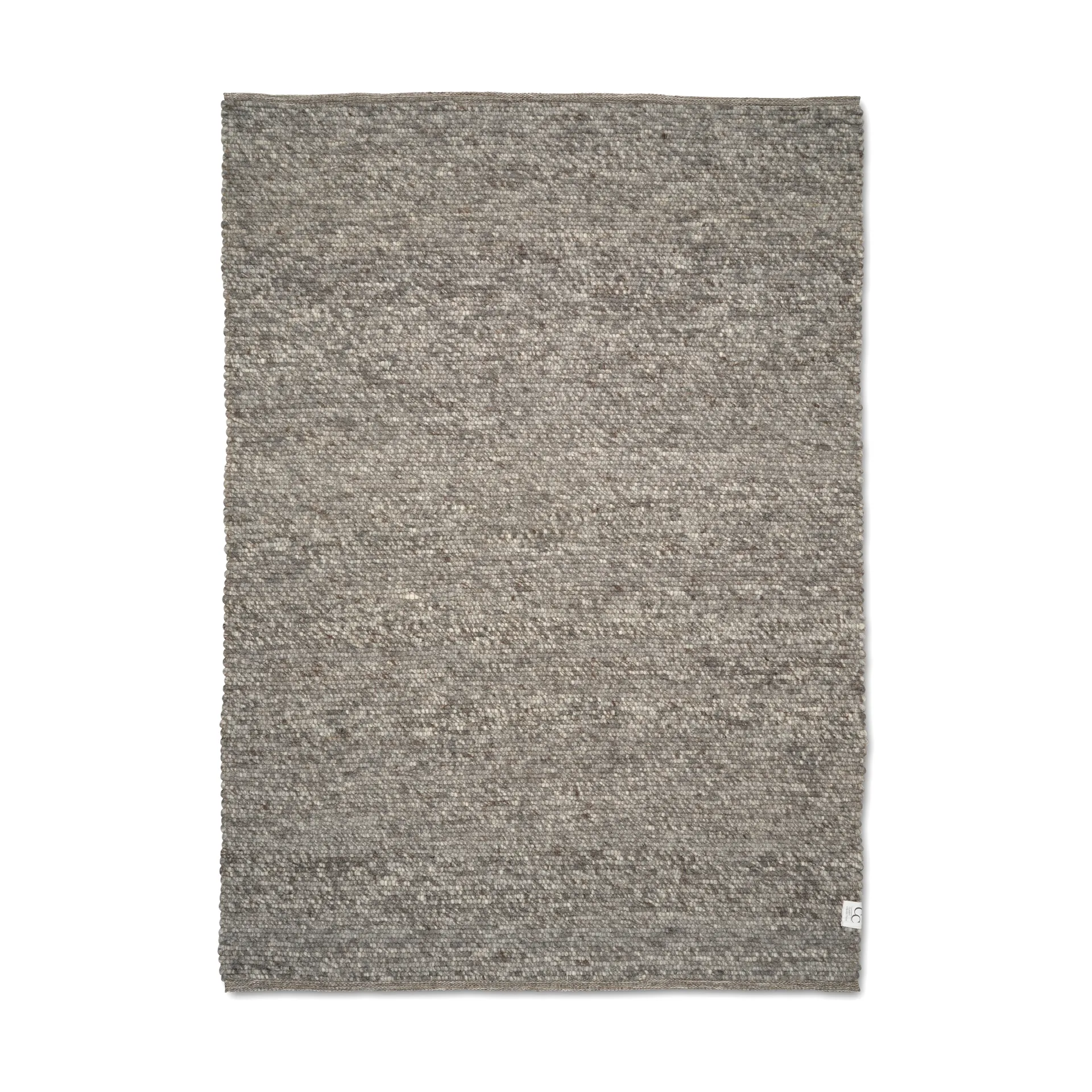 Merino wool rug, Grey, 140x200 cm Classic Collection