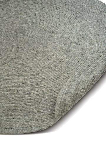 Merino wool rug round Ø240 cm - Green - Classic Collection