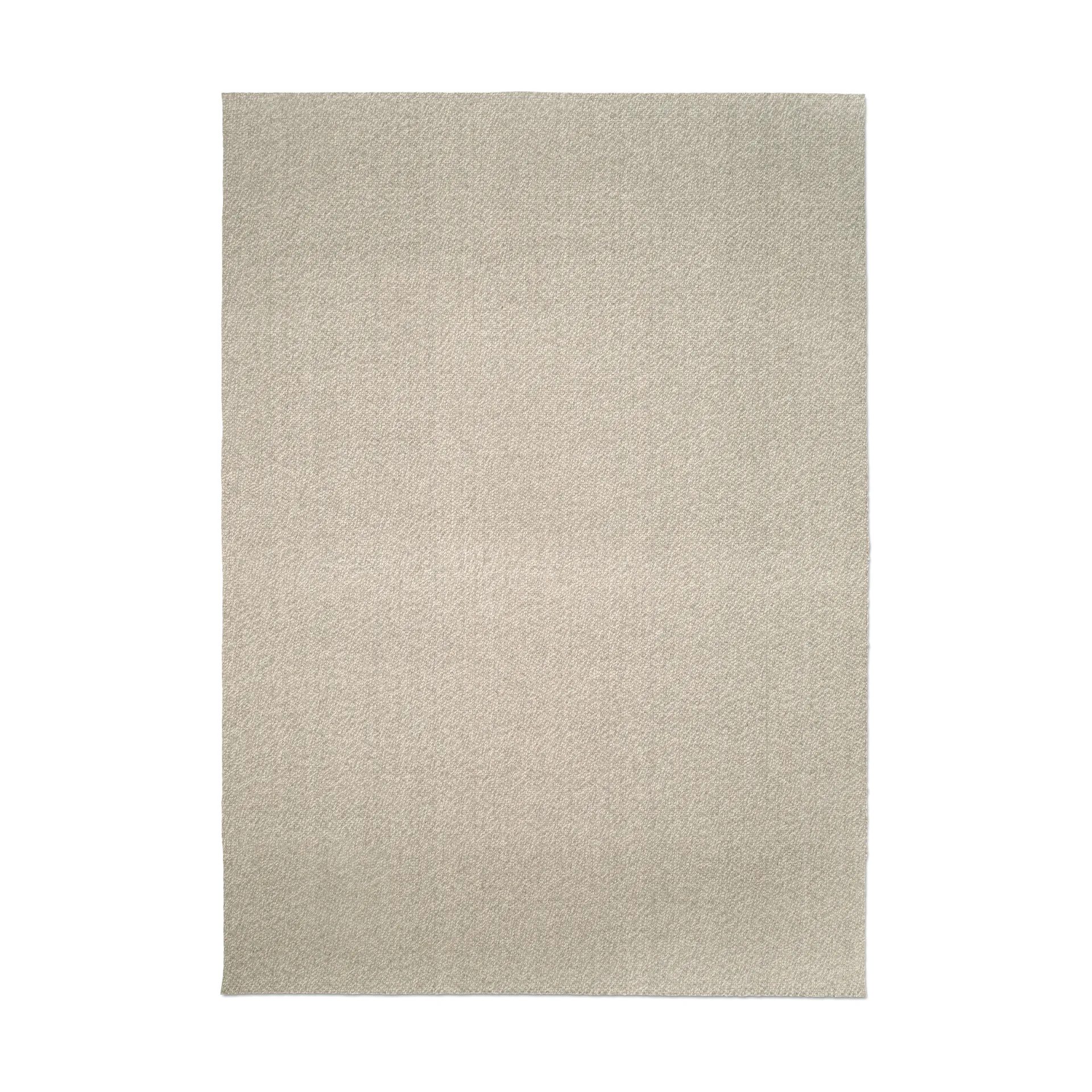 Nordklint rug with overlock edging, Natural grey, 400x400 cm with overlock stitching Classic Collection