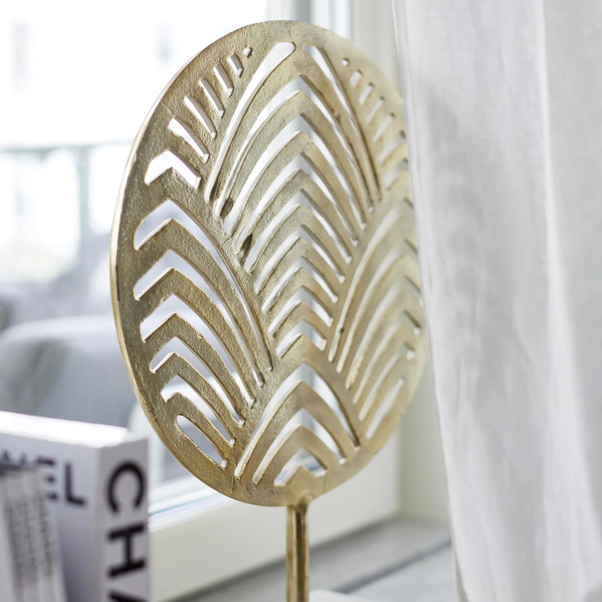 Palm Beach decoration 50 cm, gold Classic Collection