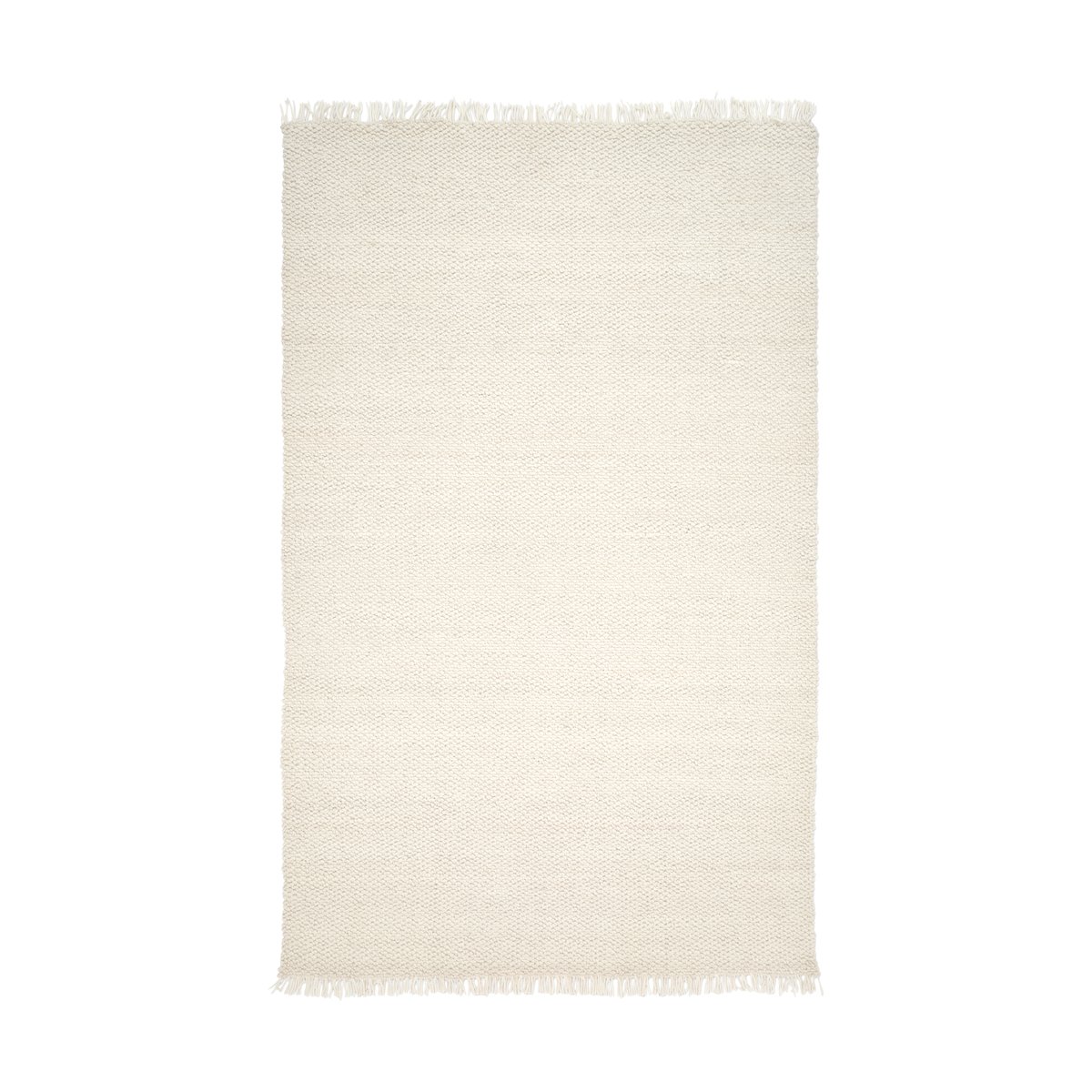 Classic Collection Pebbles rug White. 170x230 cm | Scandinavian Design | Wool rugs | White
