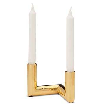 Pipe candle sticks 11 cm - brass - Classic Collection