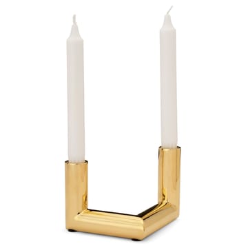 Pipe candle sticks 11 cm - brass - Classic Collection