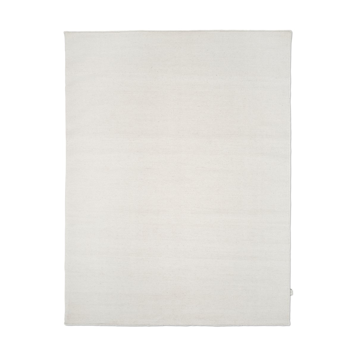Classic Collection Plain rug Off-white, 250x350 cm | Scandinavian Design | Wool rugs | White