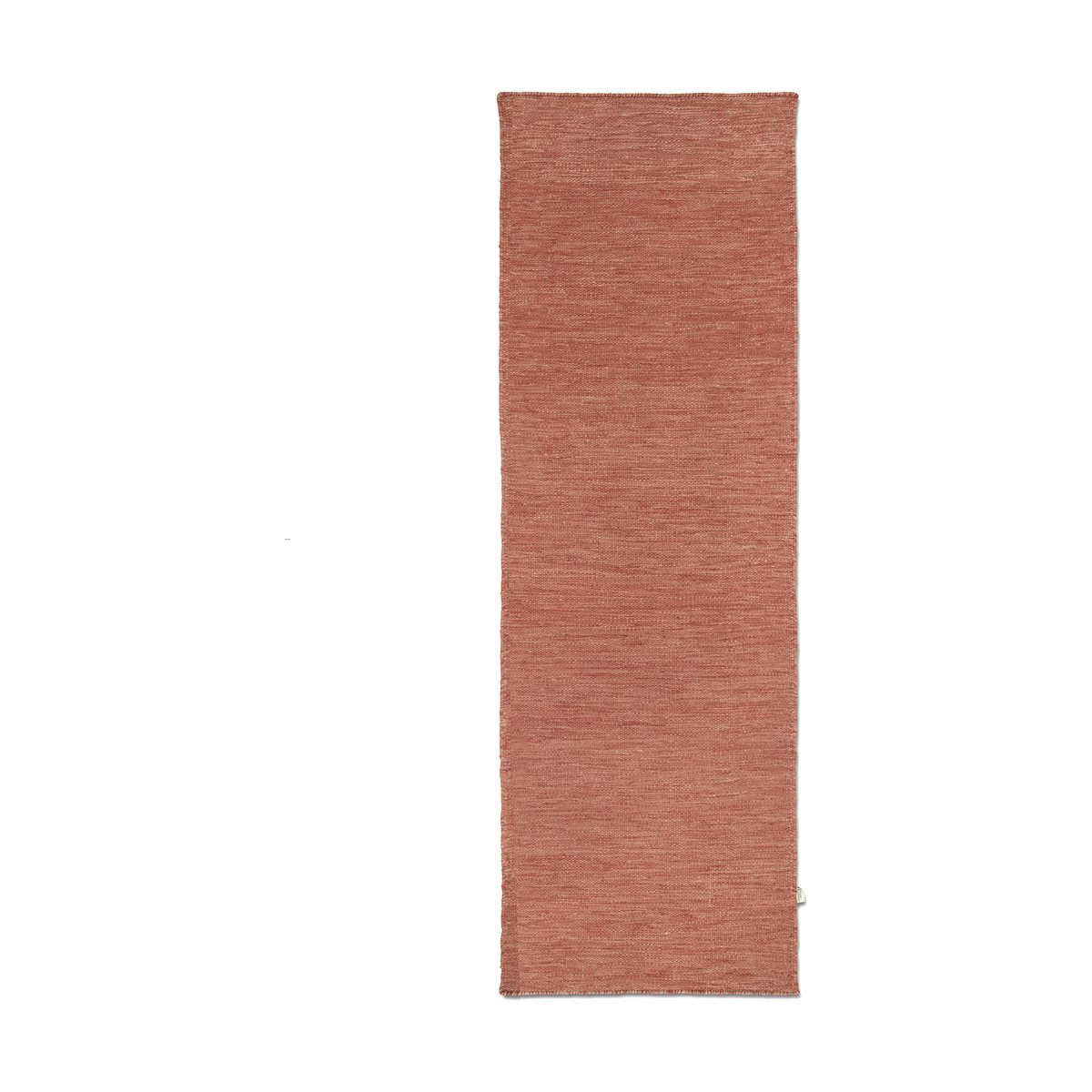 Classic Collection Plain runner rug Coral, 80x250 cm