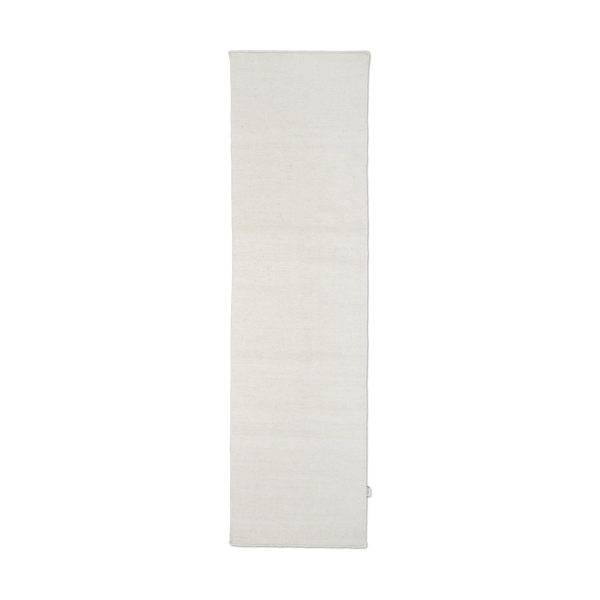 Plain runner rug, Off-white, 80x250 cm Classic Collection