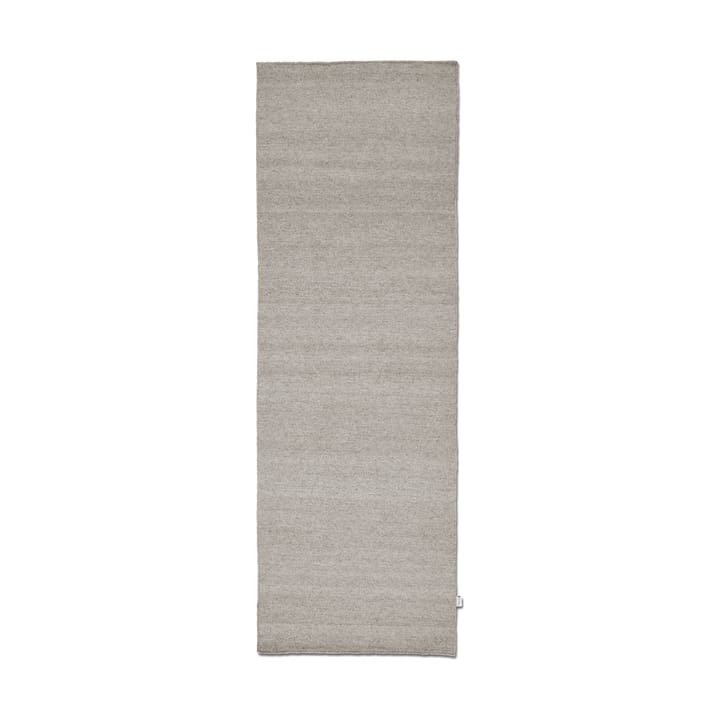 Plain runner rug - Silver, 80x250 cm - Classic Collection