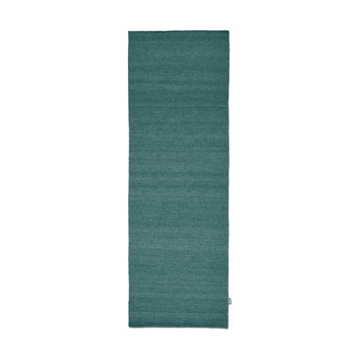 Plain runner rug - Teal, 80x250 cm - Classic Collection