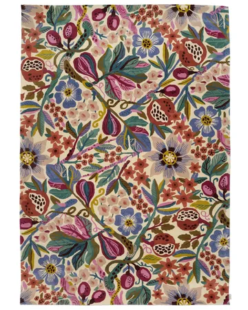 Pomegranate rug - White-multi, 250x350 cm - Classic Collection
