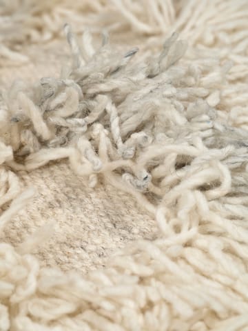 Pouf Rio 55x55 cm - Ivory-melange - Classic Collection