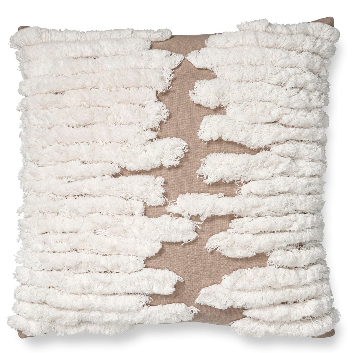 Classic Collection River pillowcase 50x50 cm Simply taupe