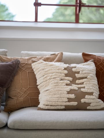 River pillowcase 50x50 cm - Simply taupe - Classic Collection