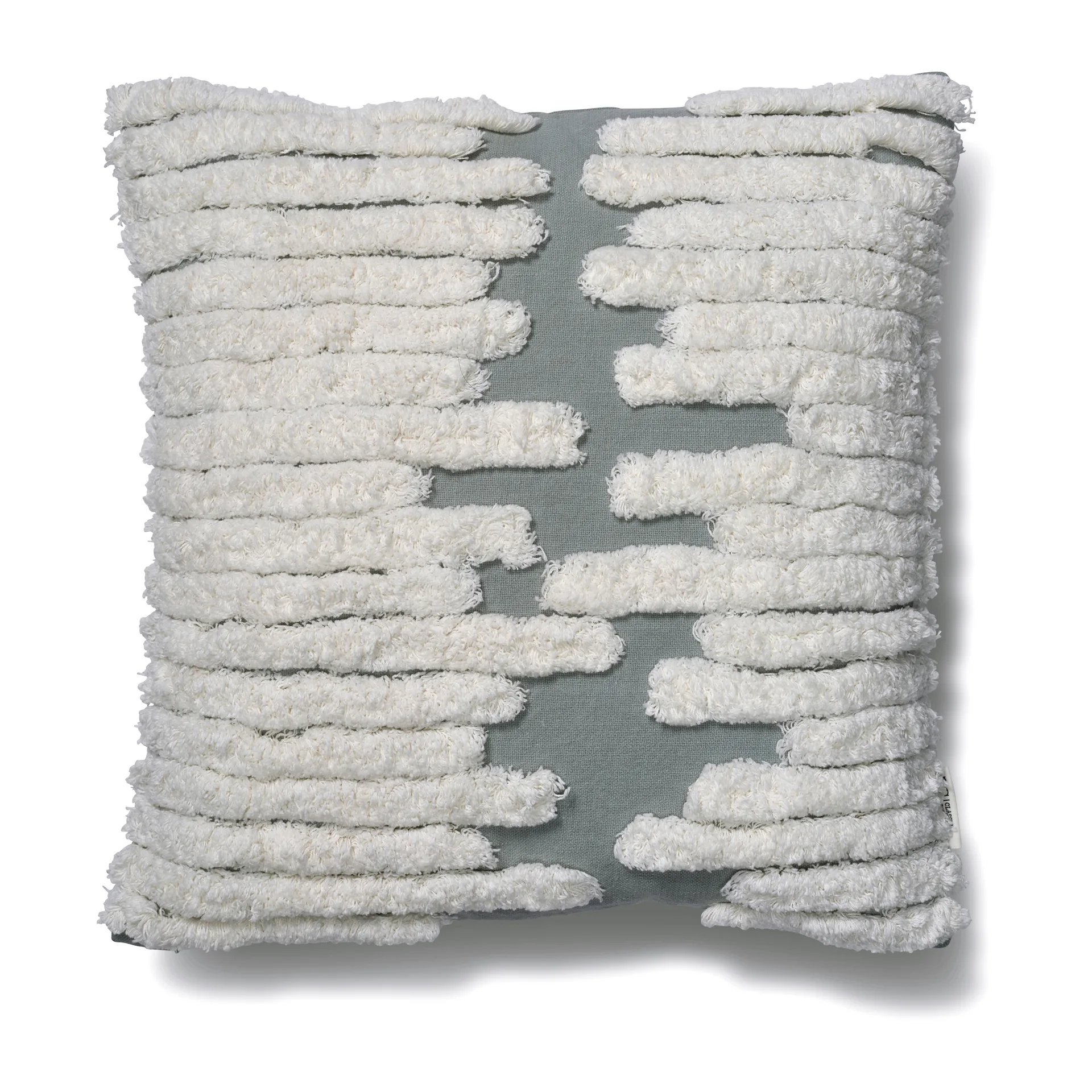 River pillowcase 50x50 cm, Slate grey Classic Collection