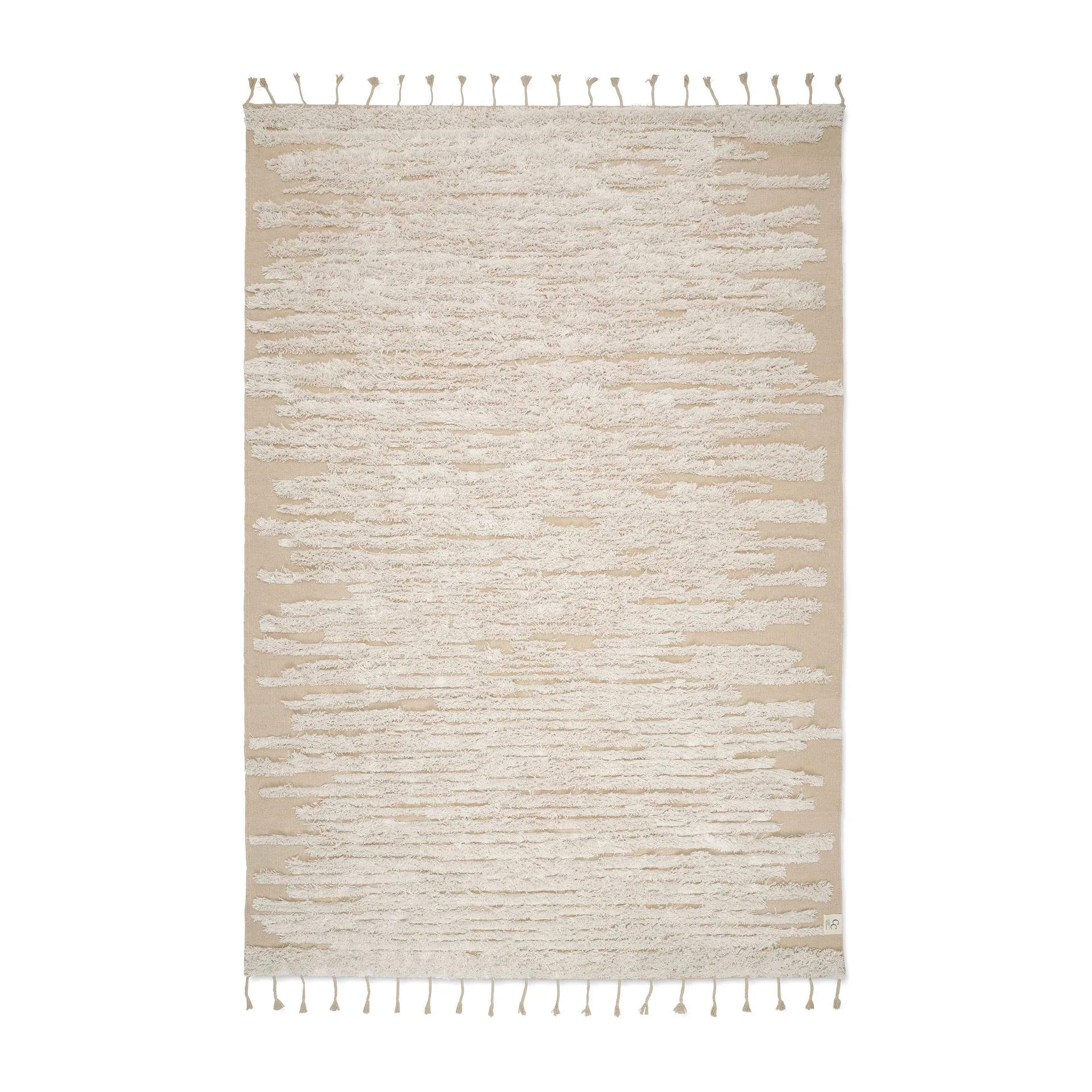 River rug 170x230 cm, Beige Classic Collection