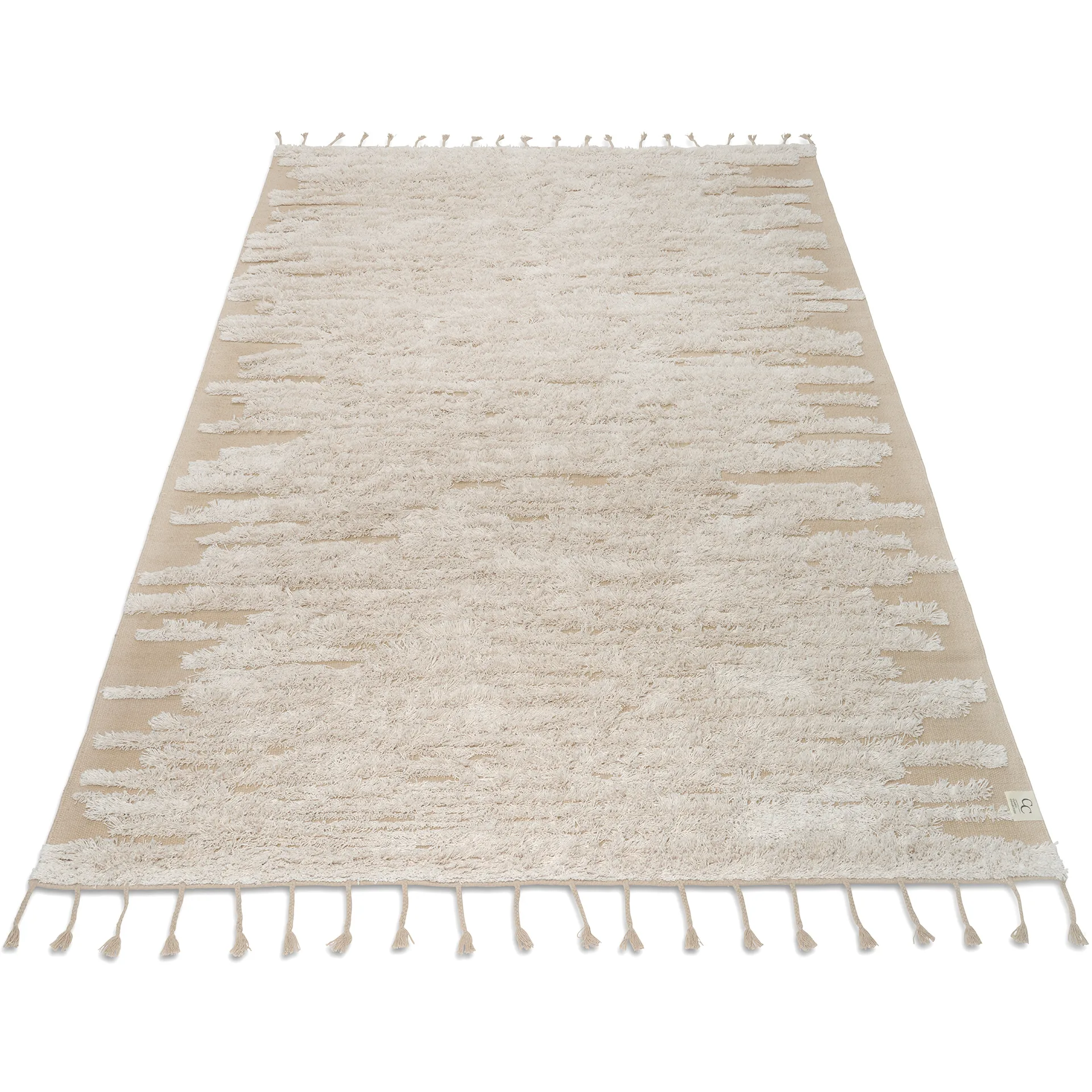 River rug 170x230 cm, Beige Classic Collection